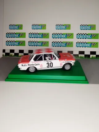 Scalextric BMW 2002 Radio Montecarlo  Avant Slot