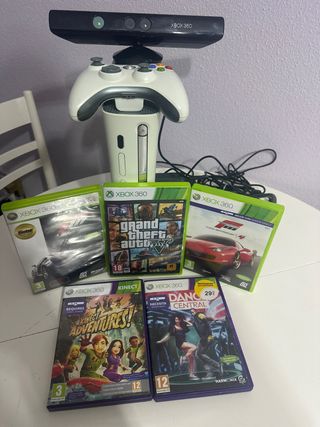 Xbox 360 + Kinect + Mando + Juegos