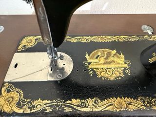 Máquina de coser Singer antigua 15K