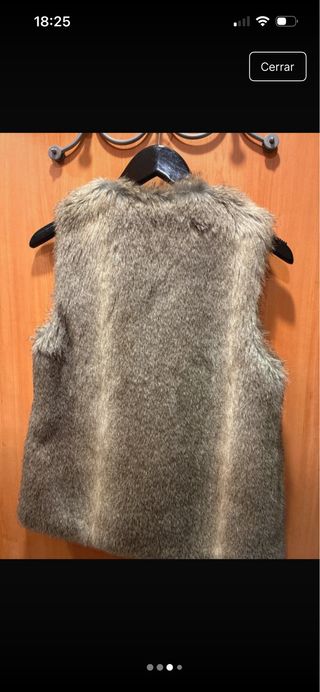 Chaleco Piel Sintética Mujer