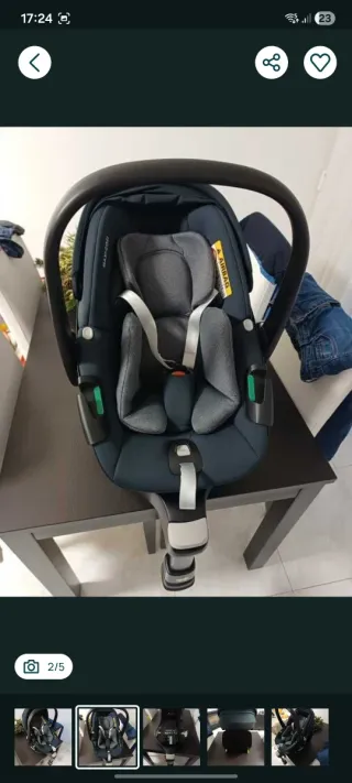 Maxi Cosi Pebble 360 com Isofix