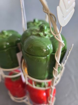 Especiero Pimientos Cerámica