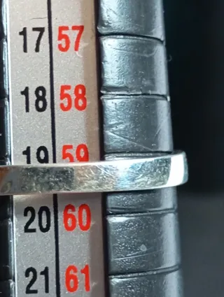 Anillo Plata Ley Diseño Rueda