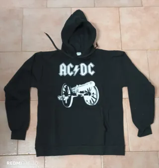 Sudadera AC/DC Negra con Capucha