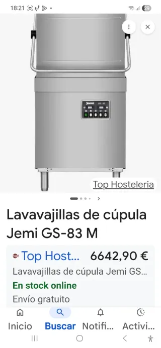 Tren de lavado Jemi GS-83E
