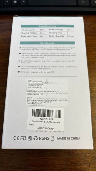 Kit Rimozione Calcoli Tonsillari Nuovo