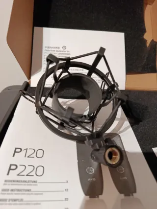 Micrófono AKG P120 Negro
