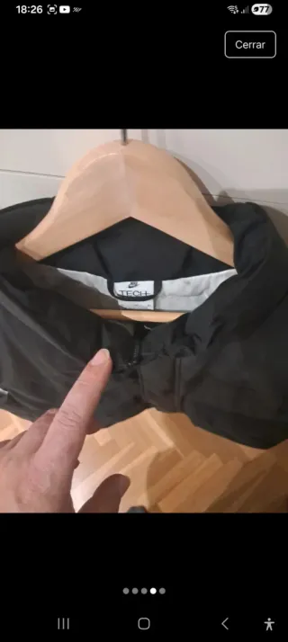 Chaleco negro Nike XL