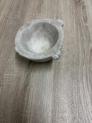 3 morteros antiguos de piedra