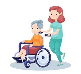 Cuidadora personas mayores para noches