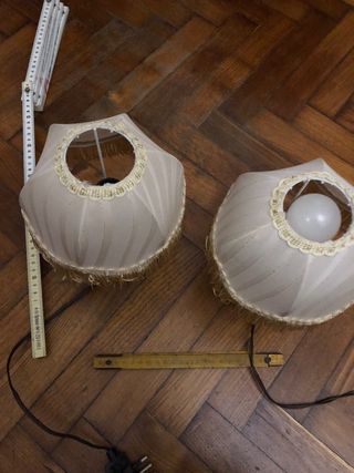 Coppia Lampade da Tavolo Vintage