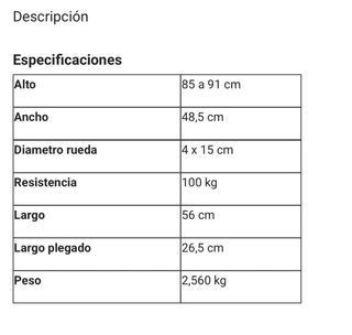 Andador Air Forta Casa del Enfermo nuevo sin uso