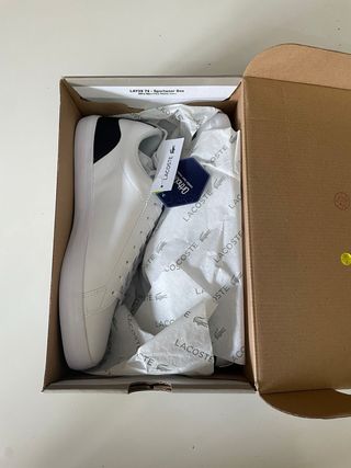 Zapatillas Lacoste Blancas Nuevas
