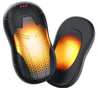 Scaldamani Elettrici 10000mAh - 2 Pezzi Magnetici