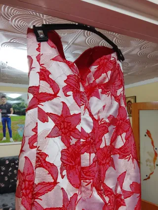 Vestido Gitana Trena Escotado Sin Mangas