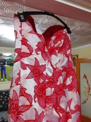 Vestido Gitana Trena Escotado Sin Mangas