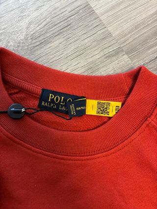 Camisola Polo Ralph Lauren Urso Vermelha Mulher