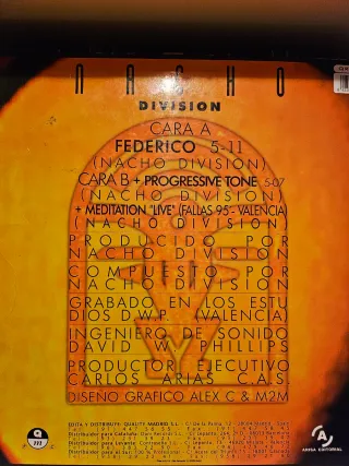 Lote 3 Vinili Nacho Division