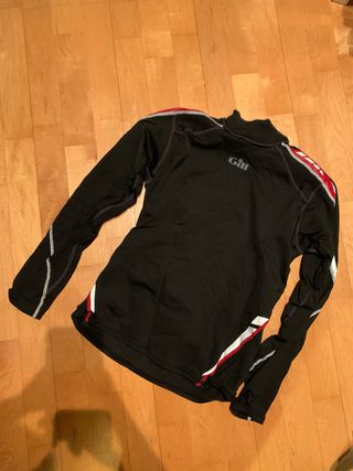 Licra náutica Gill Negra Manga Larga