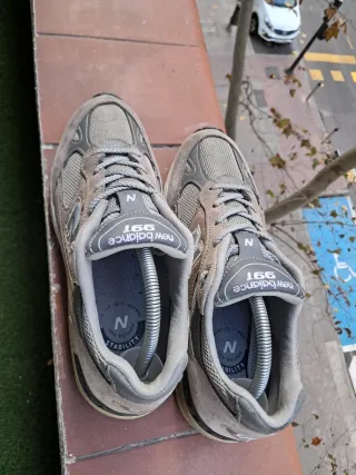 Zapatillas New Balance 991 Beige/Gris