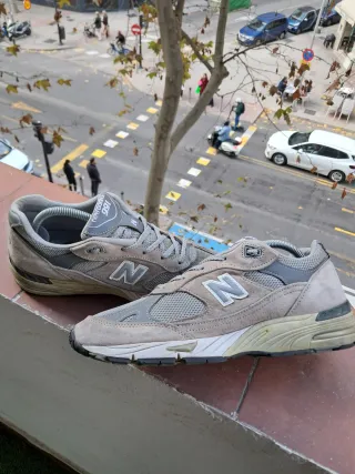 Zapatillas New Balance 991 Beige/Gris