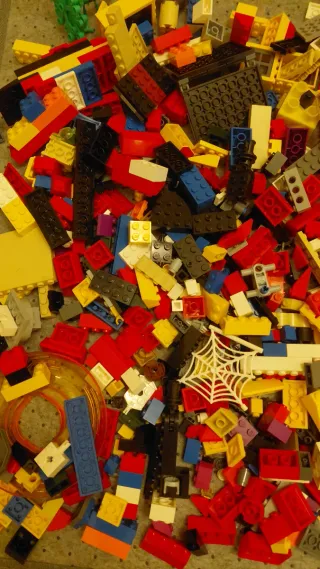 Lote de piezas Lego variadas