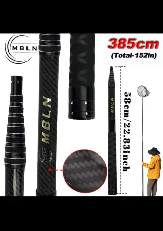 Sacadera pesca 385cm extensible NUEVA