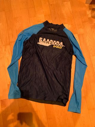 Licra náutica Gaastra azul y negra