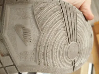 Nike Air Jordan Gris y Blanco