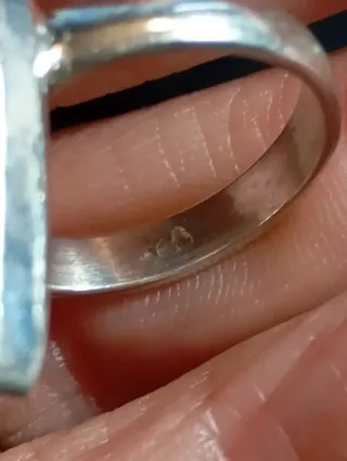 Anillo Plata Ley Luna Gota