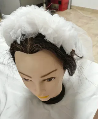 Velo Novia Despedida Soltera Blanco