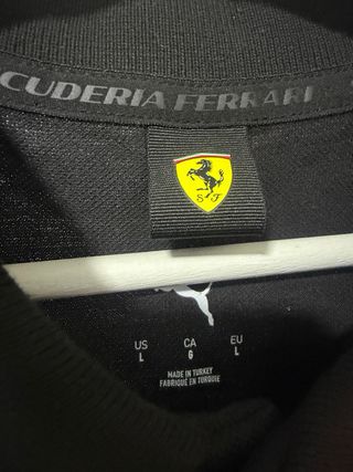 Camiseta Puma Ferrari Negra