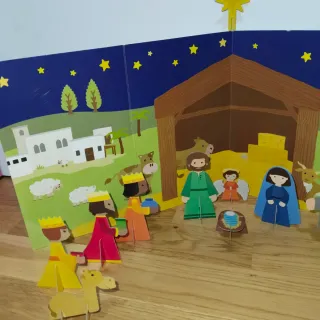 Libro- puzzle El portal de Belén