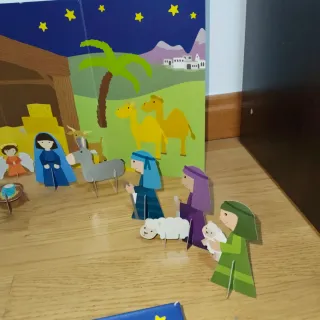 Libro- puzzle El portal de Belén