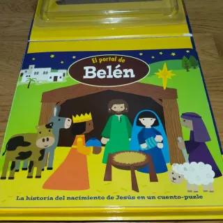 Libro- puzzle El portal de Belén