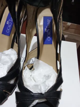 Zapatos Jimmy Choo Talla 38 Negros