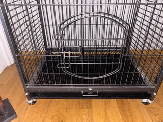 Jaula para mascotas negra