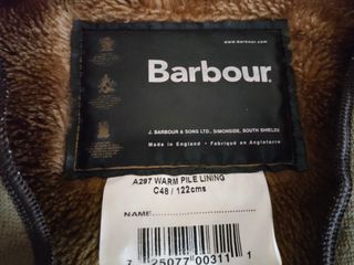 Giubbotto Barbour con fodera in pile