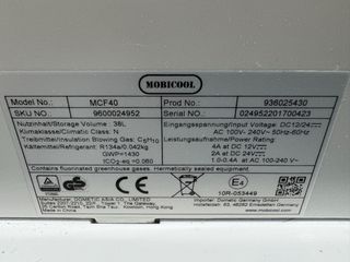 Nevera Mobicool MCF40 con compresor