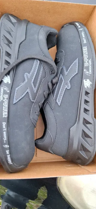 Scarpe antinfortunistiche U-Power Virgo nere