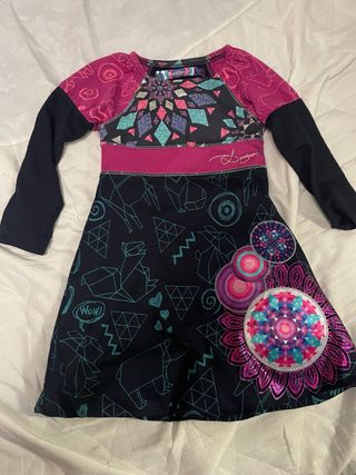 Vestido Desigual Niña T-3/4