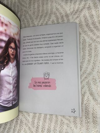 Libro “NEVER GIVE UP” de Lucia Bellido