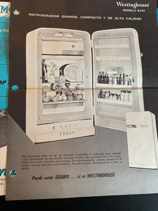 Nevera Westinghouse SJ-91 Original