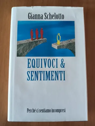 Libro Equivoci e Sentimenti. Copertina rigida.