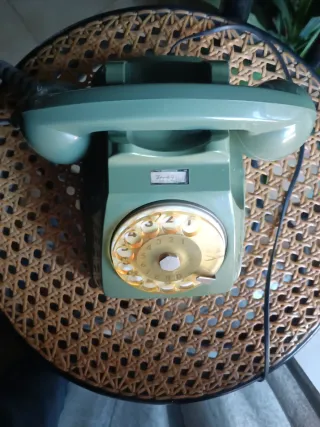 Telefono Siemens Vintage Verde ( con difetto)