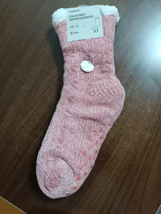 Calcetines borreguillo y Antideslizantes Mujer