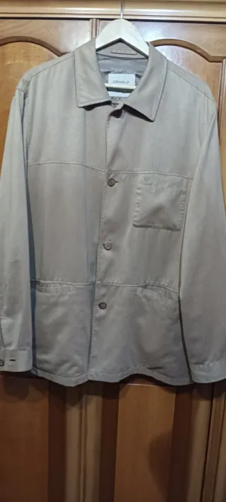 Chaqueta Caramelo Ante Talla XXL