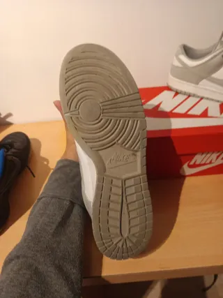 Nike Dunk Low Grises y Blancas