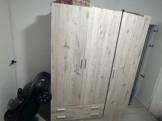 Armario 3 puertas madera