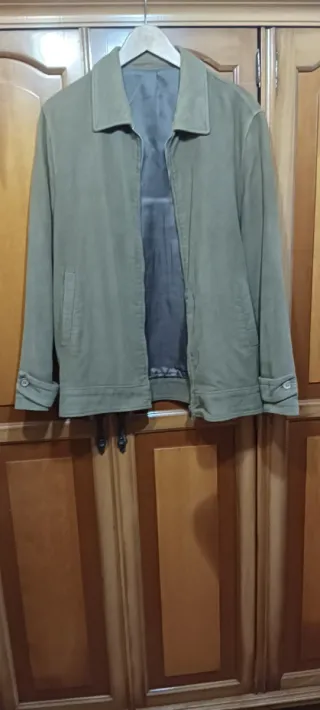 Abrigo Adolfo Domínguez Verde Talla M